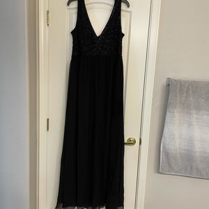 Adrianna Papell black dress size 14
